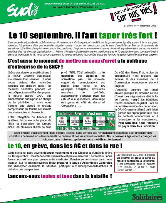 2025 - 09 - 01 - Il faut taper très fort !
