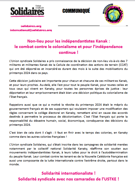 tract non lieu indépendantistes