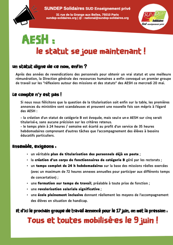 communique aesh sundep